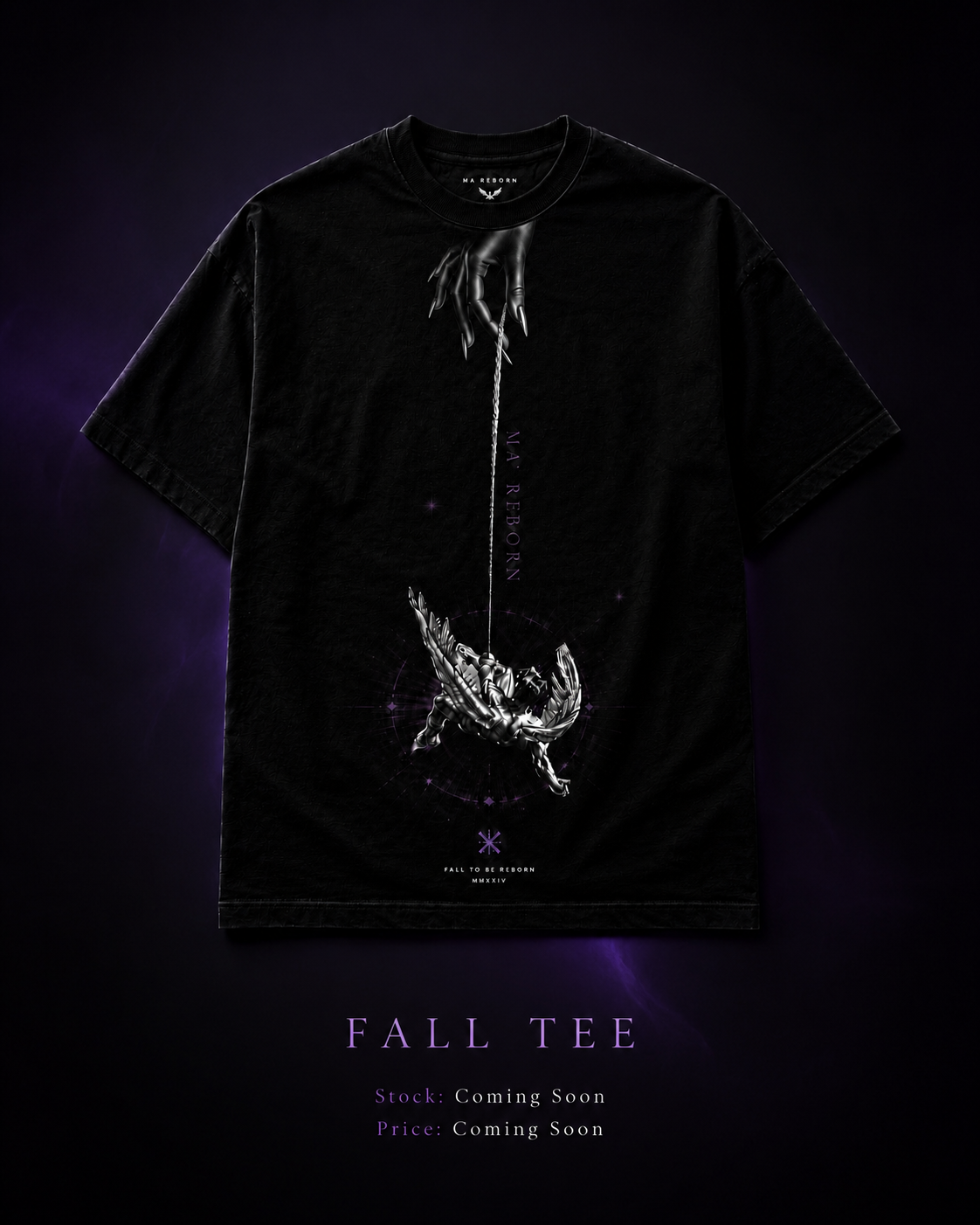Fall To Be Reborn Tee front