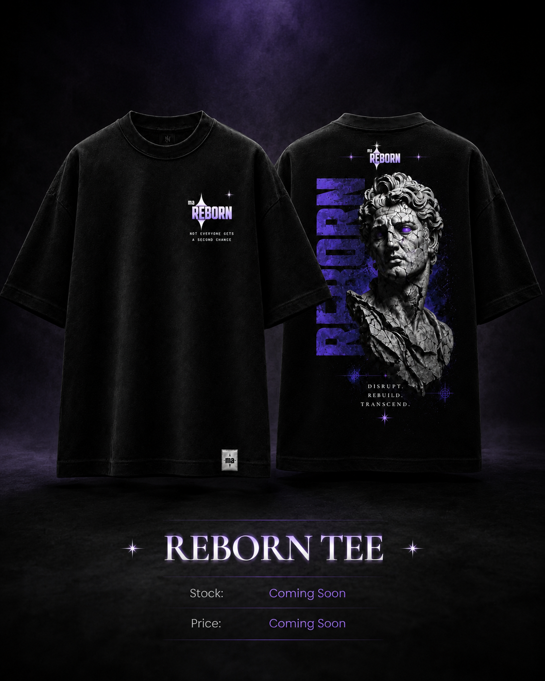 Second Chance Tee front and back